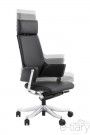 Chaise de bureau ajustable en hauteur MATEZA Noir - 45 à 55cm