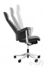 Chaise de bureau ergonomique - Dossier basculant - MATEZA Noir