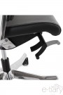 Chaise de bureau avec système d'ajustement robuste - MATEZA Noir