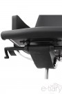 Assise supportant 120kg au maximum - Chaise de bureau ergonomique MATEZA Noir