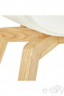 Chaise de salle à manger TSARA - Pied en bois