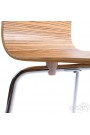 Chaise épurée TSOTRA - Texture bois
